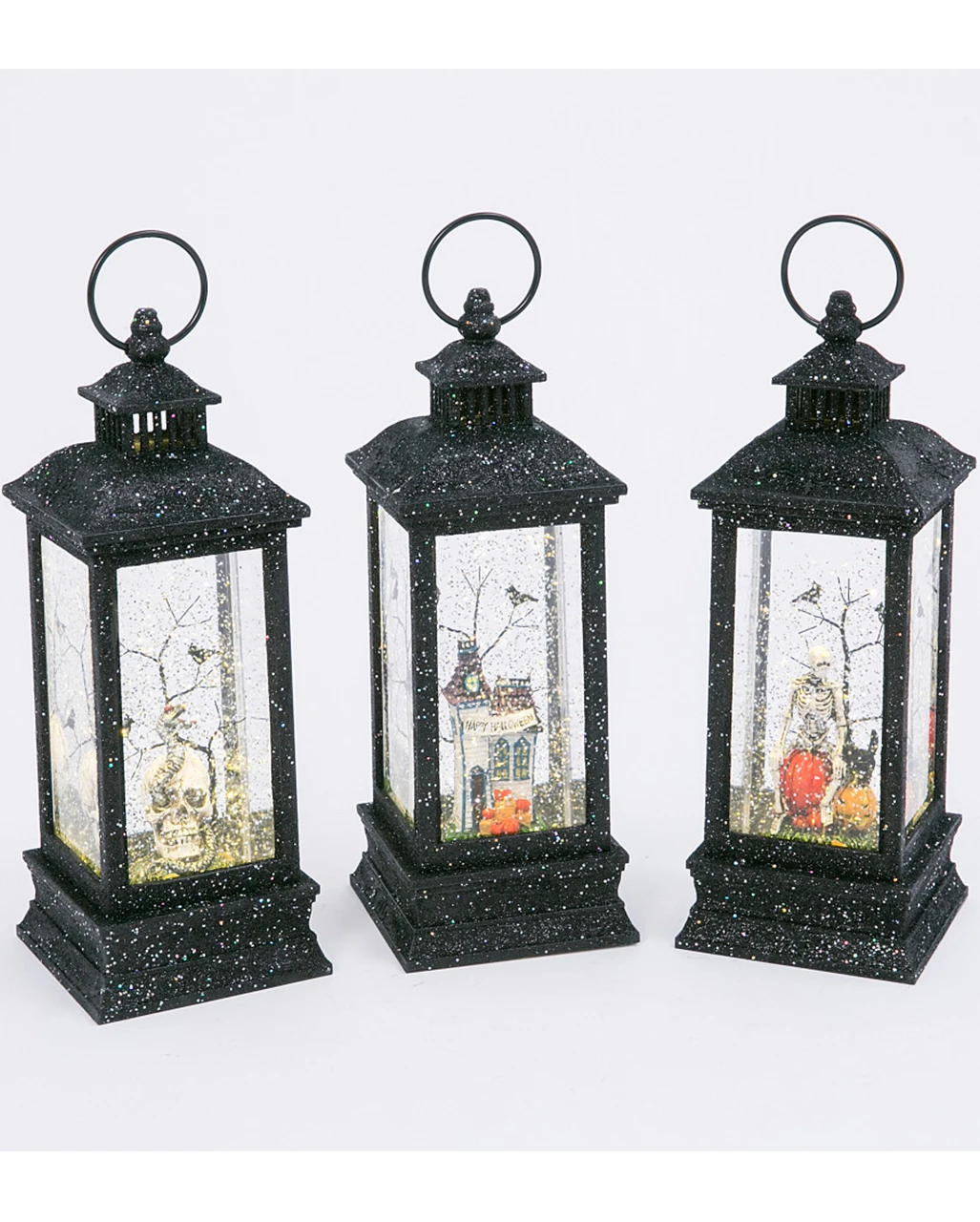 Leuchtende Halloween Wasserkugel Laterne 28cm 3 Leuchtende Halloween Wasserkugel Laterne 28cm