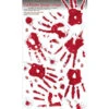 Blutspritzer Wanddeko 23-tlg. -Halloween Deko Verkäufe blutiger handabdruck halloween deko bloody hand wall grabber bild1 28464