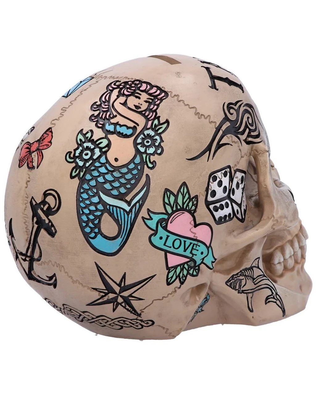 Calavera Tattoo Totenkopf Sparkasse 6 Calavera Tattoo Totenkopf Sparkasse – Bild 4