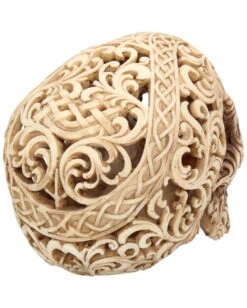 Celtic Decadence Totenschädel 18,5cm -Halloween Deko Verkäufe celtic decadence totenkopf celtic decadence totenschaedel celtic decadence skull 53391 05