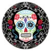 Sugar Skull Pappteller 10 St. 2 Sugar Skull Pappteller 10 St. -Halloween Deko Verkäufe dia de los muertos pappteller sugar skull pappteller day of the dead plates 28458