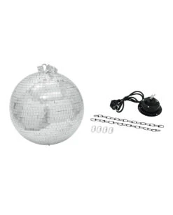 DISCO Spiegelkugel 40 Cm Mit Motor 7 DISCO Spiegelkugel 40 Cm Mit Motor -Halloween Deko Verkäufe disco spiegelkugel 40cm mirror ball disco ball partyzubehoer 65686 02