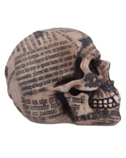 Dracula Totenkopf Mit Bram Stoker Zitaten -Halloween Deko Verkäufe dracula totenschaedel mit bram stoker zitaten vampir totenkopf gothic deko halloween tischdeko 50770 04