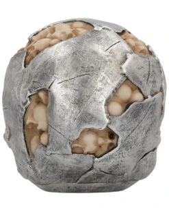 Fraktur Totenschädel 16cm -Halloween Deko Verkäufe fracture totenkopf fracture totenschaedel fracture skull gothic deko 54583 03