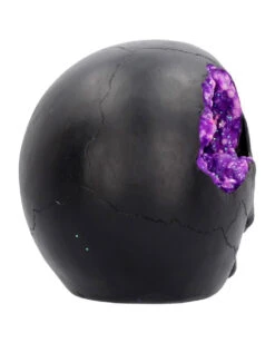 Geode Totenschädel Mit Violettem Gothic Glitter 13 Geode Totenschädel Mit Violettem Gothic Glitter -Halloween Deko Verkäufe geode totenkopf mit violetten gothic glitzer geode skull with purple gothic glitter 39526 05
