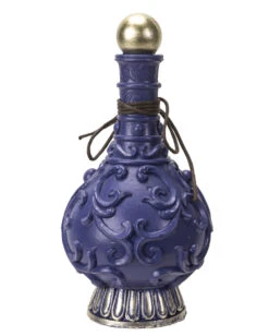 Giftflasche Mit Totenschädel Motte 23cm -Halloween Deko Verkäufe giftflasche mit totenkopf motte poision bottle with skull moth halloween tischdekoration gothic deko 54736 02