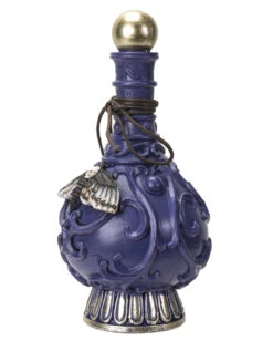 Giftflasche Mit Totenschädel Motte 23cm -Halloween Deko Verkäufe giftflasche mit totenkopf motte poision bottle with skull moth halloween tischdekoration gothic deko 54736 04