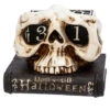 Totenkopf Halloween Countdown Zähler -Halloween Deko Verkäufe halloween countdown zaehler totenkopf halloween countdown counter skull totenschaedel deko 52551