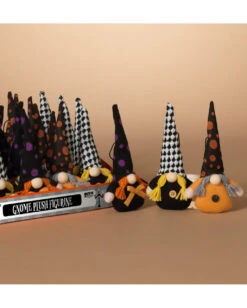 Halloween Gnom Zum Aufhängen 16,5cm 5 Halloween Gnom Zum Aufhängen 16,5cm -Halloween Deko Verkäufe halloween haenge gnom halloween hanging gnome kinderfreundliche halloween deko 54236 2