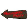 Halloween Party Hinweisschild 50cm 2 Halloween Party Hinweisschild 50cm -Halloween Deko Verkäufe halloween party wegweiser halloween party hinweisschild haloween party signpost 52833 01
