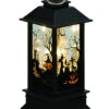 Hexen & Kürbis Halloween Schatten Laterne -Halloween Deko Verkäufe halloween schatten laterne hexen und kuerbis motiv halloween shadow lantern witch and pumpkin motif 53045