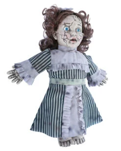 Besessene Geisterpuppe Betty Mit Sound -Halloween Deko Verkäufe haunted betty geisterpuppe mit sound halloween und horror deko haunted betty doll with sound 53653 2