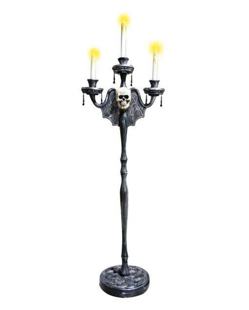 Schwebender Skelett Kronleuchter -Halloween Deko Verkäufe haunted geister kronleuchter halloween animatronic halloween und horror deko haunted floating candelabra decor 52995