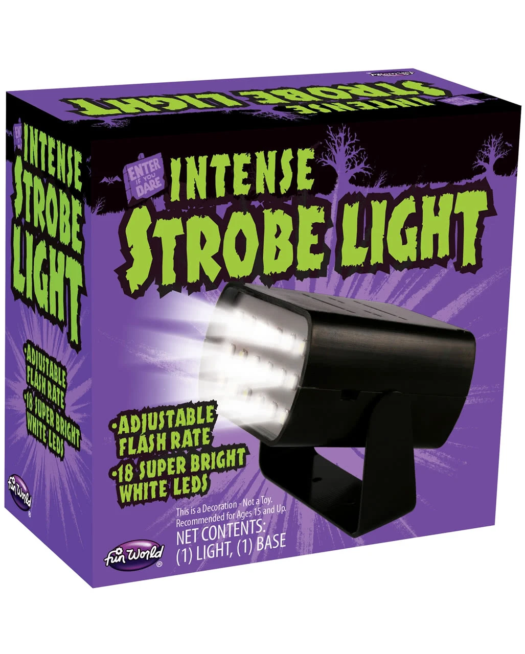 Schwarzes Mini Stroboskop 4 Schwarzes Mini Stroboskop – Bild 2