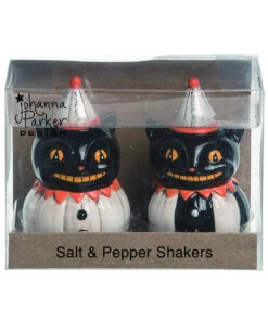 Salz & Pfefferstreuer Johanna Parker Katzen -Halloween Deko Verkäufe johanna parker katzen salz und pfefferstreuer johanna parker vintage cat salt and pepper shakers 52950 2