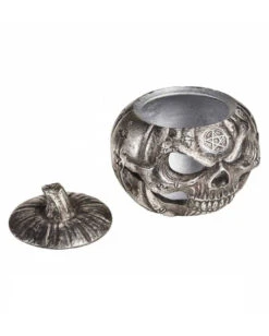 Kürbis Totenschädel Schale -Halloween Deko Verkäufe kuerbis totenkopf schale kuerbis totenschaedel schale pumpkin skull pot 50852 03