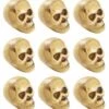 Mini Totenschädel Im Netz -Halloween Deko Verkäufe mini totenkoepfe im netz kleine totenschaedel im netz mini skulls 21585 3