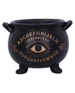 Spirit Hexenkessel Mit Auge 22,3cm -Halloween Deko Verkäufe ouija hexenkessel mit sehendem auge ouija witches cauldron with seeing eye halloween deko 51061 01