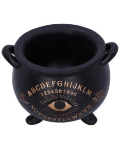 Spirit Hexenkessel Mit Auge 22,3cm -Halloween Deko Verkäufe ouija hexenkessel mit sehendem auge ouija witches cauldron with seeing eye halloween deko 51061 05