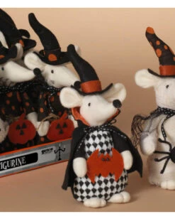 Halloween Plüsch Maus Mit Fledermaus 23cm -Halloween Deko Verkäufe pluesch halloween maus mit fledermaus 23cm halloween plush mouse figurine with bat halloween dekofigur 54259 2