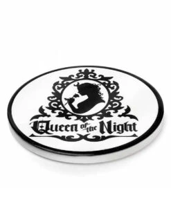 Königin Der Nacht Untersetzer -Halloween Deko Verkäufe queen of the night untersetzer queen of the night coaster gothic homeware halloween homeware 51688 02