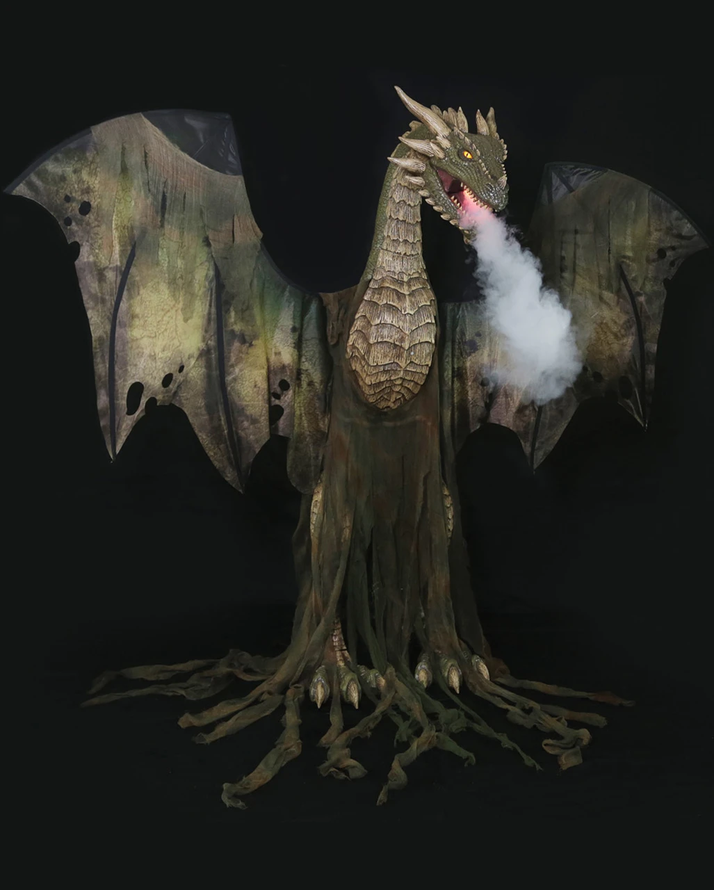 Riesiger Wald Drache Animatronic 3 Riesiger Wald Drache Animatronic