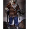 Gigantischer Werwolf Halloween Animatronic 220cm -Halloween Deko Verkäufe riesiger werwolf halloween animatronic 220cm halloween und horror dekoration und animatronics hulking werewolf animated prop 52987