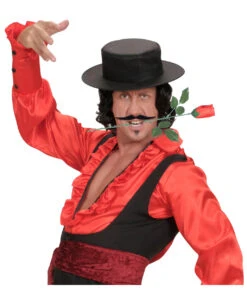 Rote Deko Rose Mit Stiel -Halloween Deko Verkäufe rote rose mit stiel red rose with stalk kostuemzubehoer 38534 03