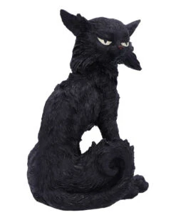 Salem Magierkatze 16,6cm -Halloween Deko Verkäufe salem hexenkatze 19cm salem witch cat 19 cm halloween tischdekoration schwarze katzenfigur 51042 03
