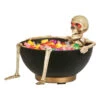 Creepy Bonbonschüssel Mit Sich Bewegendem Skelett -Halloween Deko Verkäufe scary bonbonschuessel mit sich bewegendem skelett animated creepy skeleton candy bowl halloween deko 51121 01