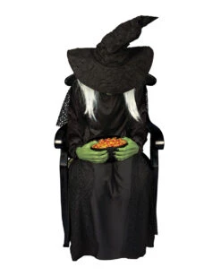 Sitzende Hexe Mit Schnappkopf 5 Sitzende Hexe Mit Schnappkopf -Halloween Deko Verkäufe sitzende hexe mit schnappkopf sitting witch with snapping head halloween animatronic 38879 02