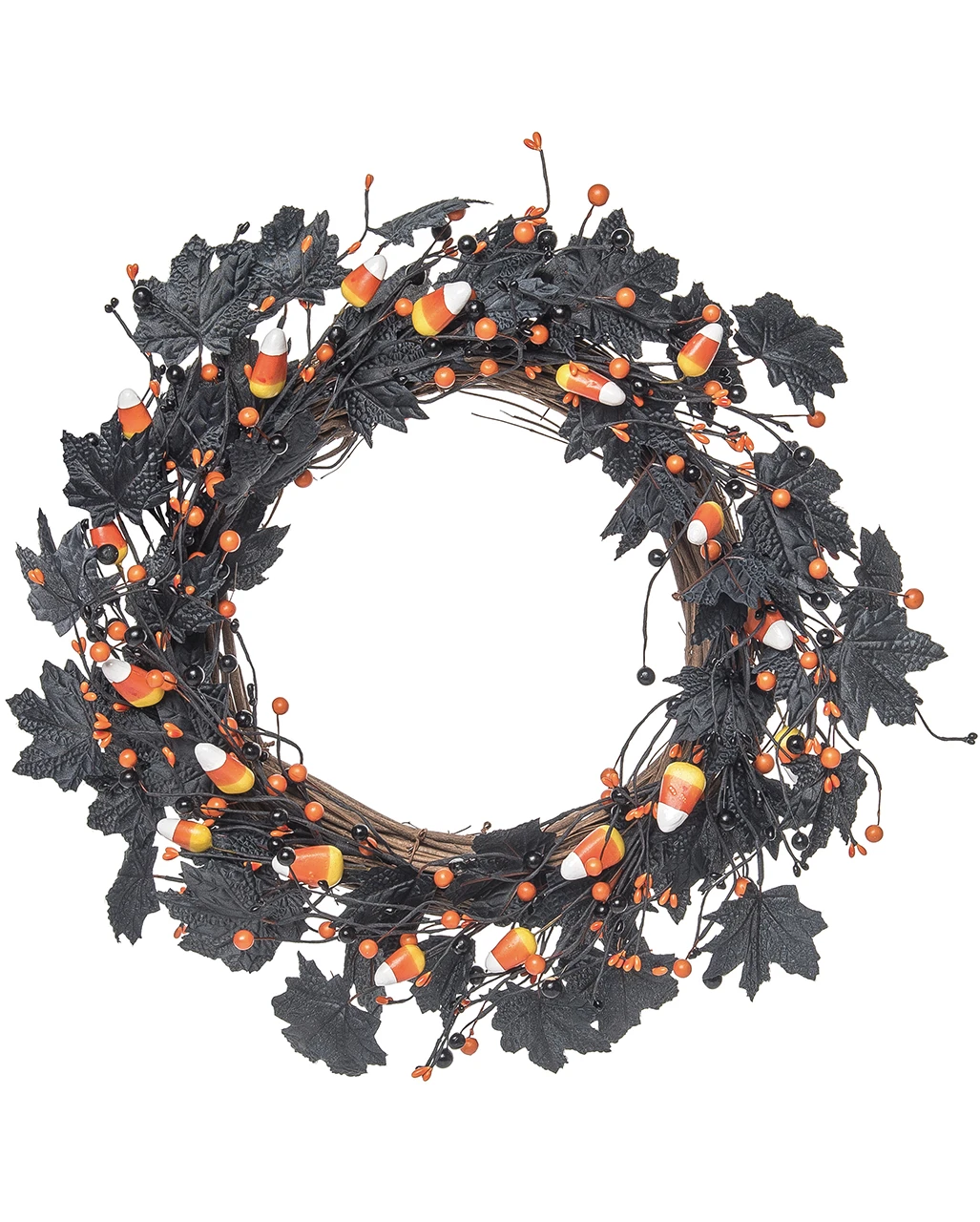 Spooky Halloween Türkranz Mit Candy Corn 60cm 3 Spooky Halloween Türkranz Mit Candy Corn 60cm