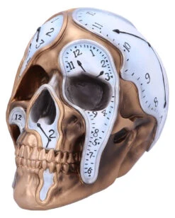 Die Zeit Vergeht Uhren Schädel 17,5cm 10 Die Zeit Vergeht Uhren Schädel 17,5cm -Halloween Deko Verkäufe time goes by uhren schaedel 175cm time goes by clock skull die zeit vergeht totenkopf gothic deko 53997 3