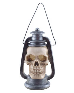 Totenkopf Laterne Mit LED Licht 15cm -Halloween Deko Verkäufe totenkopf laterne totenschaedel lampion halloween lampe horror licht halloween dekoration horror artikel skull lantern 18233 02