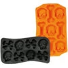 Totenschädel & Knochen Eiswürfel Form 1 St. -Halloween Deko Verkäufe totenkopf und knochen eiswuerfelform skull and bones ice cube mould halloween eiswuerfel form 53244