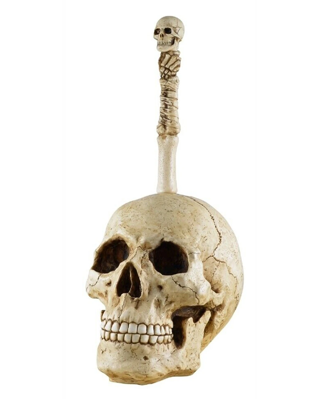 Totenkopf Toiletten Bürstenhalter Mit Bürste 3 Totenkopf Toiletten Bürstenhalter Mit Bürste