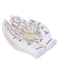 Weiße Chiromantie-Hände Teelichthalter 11 Weiße Chiromantie-Hände Teelichthalter -Halloween Deko Verkäufe weisse handlese haende kerzenhalter weisse chiromantie haende teelichthalter 51058 03